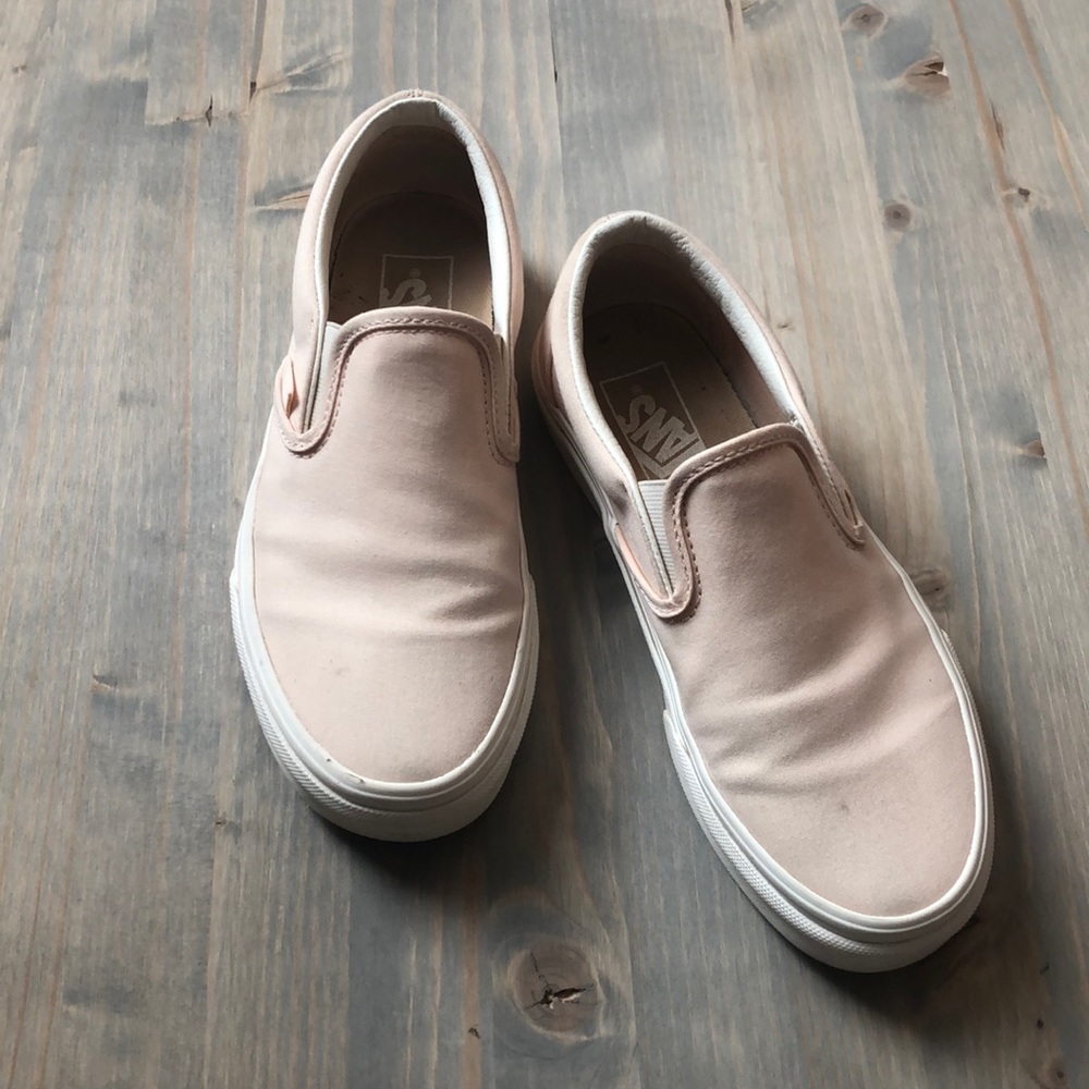 Light peach vans